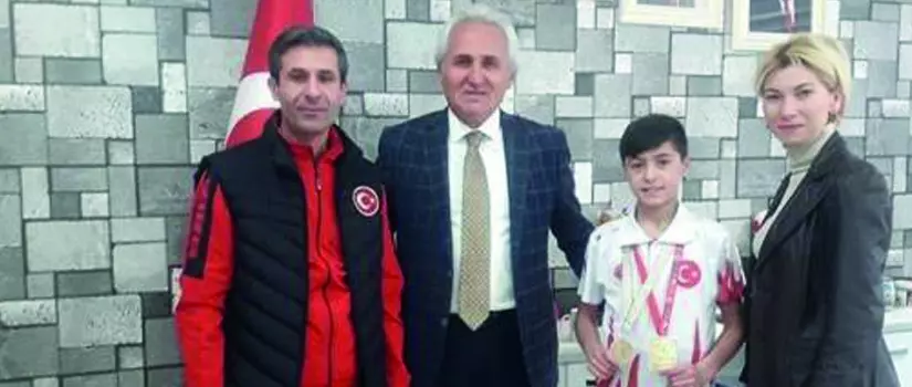 Keçiören Belediyesi Spor Müdürü Necati Kılıç ile Başarılı Gençler Ziyareti
